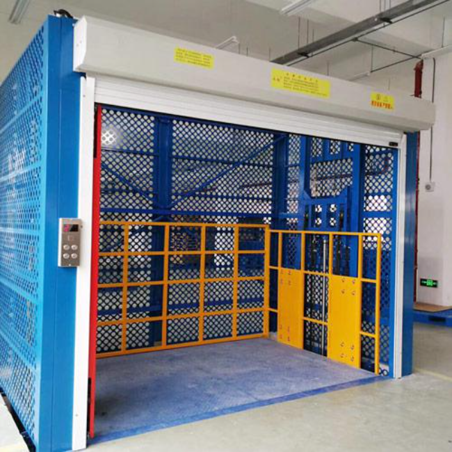 本号镇导轨式升降货梯